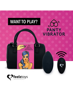 FeelzToys - Panty Vibe Remote Controlled Vibrator Black