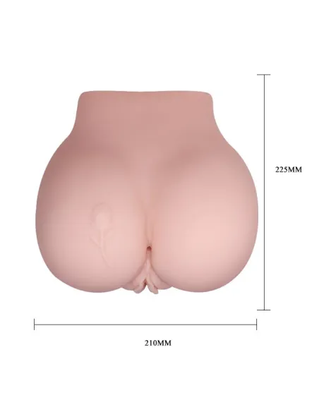 CRAZY BULL - Vagina and Ass ROSE 6 function vibrations