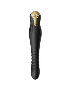 Zalo - King Vibrating Thruster Obsidian Black