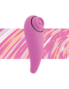 FeelzToys - FemmeGasm Tapping & Tickling Vibrator Pink