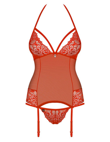 Bielizna-838-COR-3 gorset i stringi  S/M