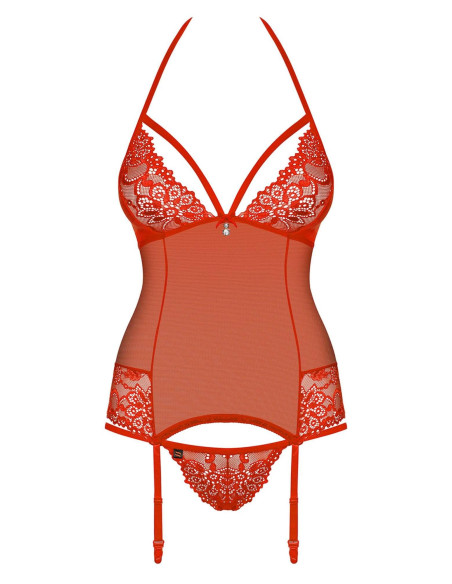 Bielizna-838-COR-3 gorset i stringi  S/M