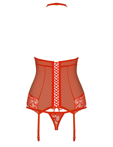 Bielizna-838-COR-3 gorset i stringi  S/M