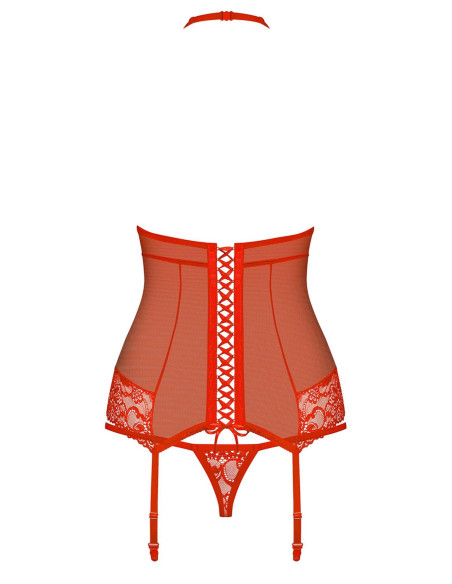 Bielizna-838-COR-3 gorset i stringi  S/M