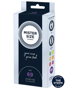 MISTER SIZE 69mm Condoms 10pcs Natural 2