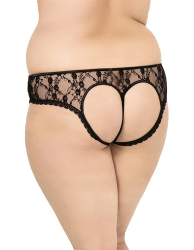 String 2472 Plus Size - black XL