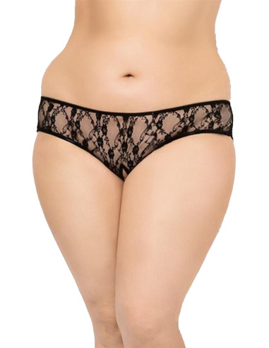 String 2472 Plus Size - black XL