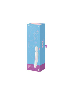 Wibrator - Satisfyer Wand-er Woman (White/Chrome)