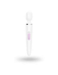 Wibrator - Satisfyer Wand-er Woman (White/Chrome) 2