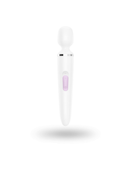 Wibrator - Satisfyer Wand-er Woman (White/Chrome)