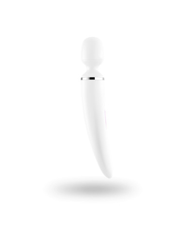 Wibrator - Satisfyer Wand-er Woman (White/Chrome)