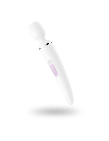 Wibrator - Satisfyer Wand-er Woman (White/Chrome)