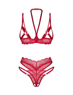 Cupide Desir komplet 2-częściowy otwarty  L/XL 2