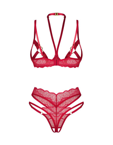 Cupide Desir komplet 2-częściowy otwarty  L/XL