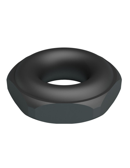 Crazy Bull Jarvius Super Soft Silicone Cock Ring – Black