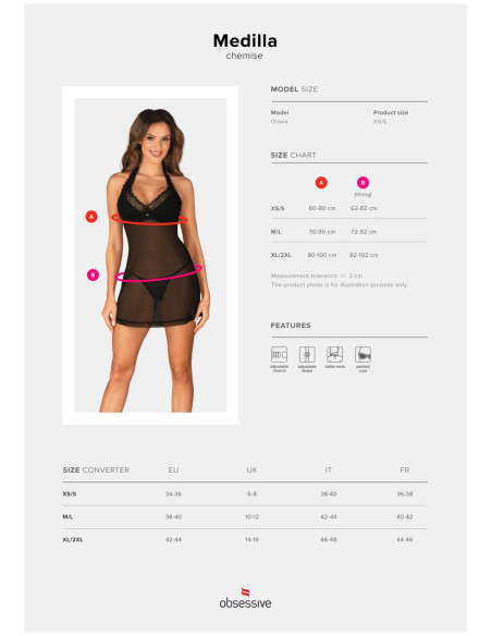 Medilla koszulka i stringi  M/L