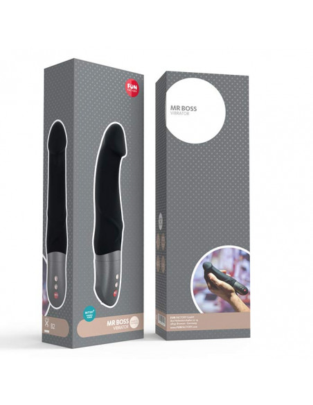 Wibrator na baterie FUN FACTORY Mr Boss, czarny