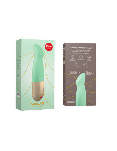 PulsoWibrator FUN FACTORY Sundaze pistacja