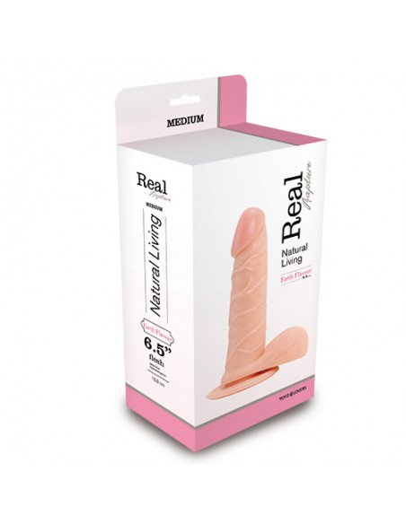 Dildo-FALLO REALISTICO REAL RAPTURE FLESH 6.5"