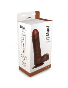 Dildo-REALISTIC DILDO REAL RAPTURE BROWN 9"""""""" 2