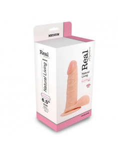 Wibrator-REALISTIC VIBRATOR REAL RAPTURE FLESH 6.5""""""""