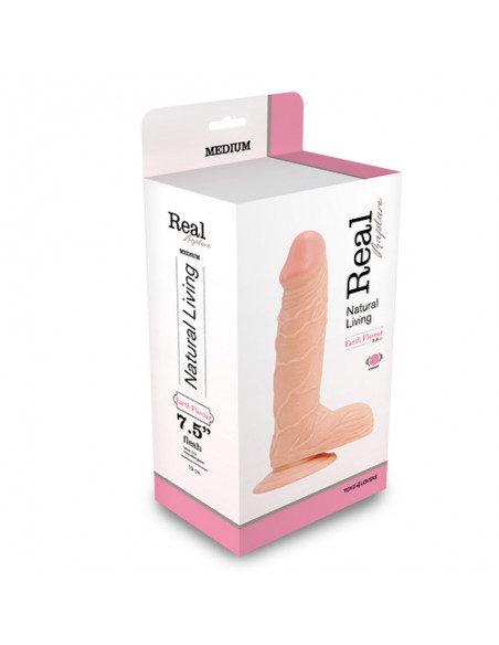 REALISTIC VIBRATOR REAL RAPTURE FLESH 7.5""
