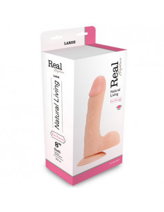 Wibrator-REALISTIC VIBRATOR REAL RAPTURE FLESH 8""""""""