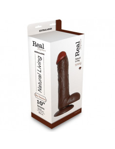 Wibrator-REALISTIC VIBRATOR REAL RAPTURE BROWN 10""""""""