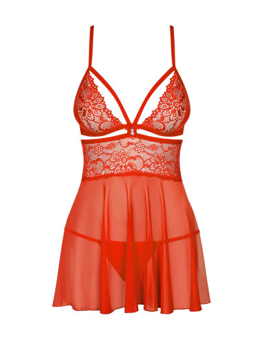 Bielizna-838-BAB-3 babydoll i stringi L/XL