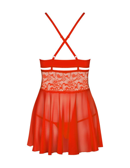 Bielizna-838-BAB-3 babydoll i stringi L/XL