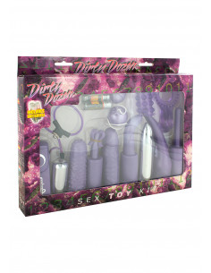 Zestaw-DIRTY DOZEN SEX TOY KIT PURPLE
