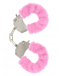 Kajdanki-FURRY FUN CUFFS PINK PLUSH 2