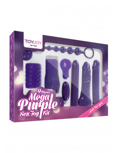 Zestaw-MEGA PURPLE SEX TOY KIT