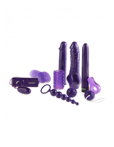 Zestaw-MEGA PURPLE SEX TOY KIT