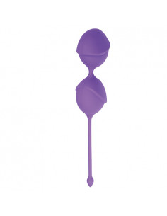 Kulki-PALLINE DELIGHT PUSSY LICHEE SILICONE PURPLE