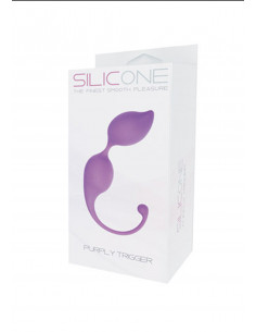 Kulki-PALLINE TRIGGER SILICONE PURPLY 2