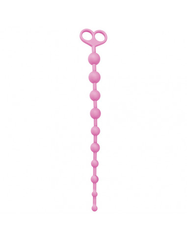 Plug/kulki-FALLO ANALE ANAL JUGGLING BALL SILICONE PINK