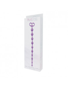 Plug/kulki-FALLO ANALE ANAL JUGGLING BALL SILICONE PURPLE