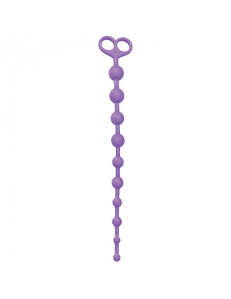 Plug/kulki-FALLO ANALE ANAL JUGGLING BALL SILICONE PURPLE
