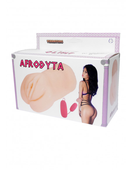 Masturbator-Vagina z wibracją 650g-AFRODYTA