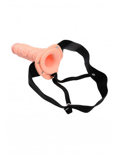 Proteza-FALLO STRAP ON CAVO REAL RAPTURE 8 FLESH WITH BALLS 2