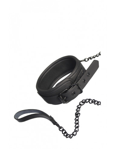 Wiązania-BLAZE COLLAR AND CHAIN BLACK