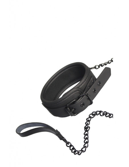 Wiązania-BLAZE COLLAR AND CHAIN BLACK