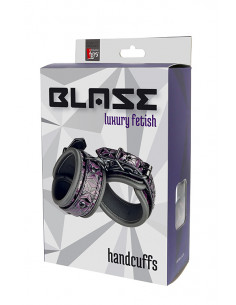 Kajdanki-BLAZE HANDCUFF PURPLE