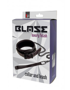 Wiązania-BLAZE COLLAR AND LEASH PURPLE