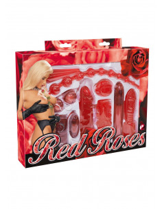 Zestaw-5609360000 Red Roses Set-Wibrator