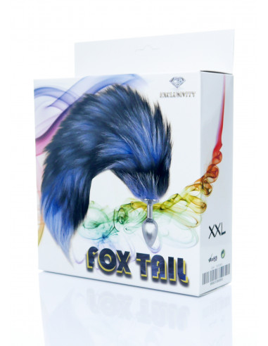 Plug-Fox TAIL- black XXL
