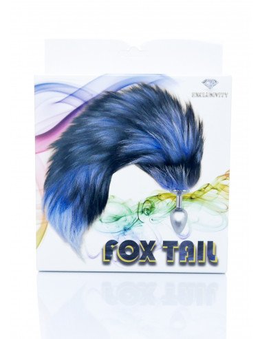 Plug-Fox TAIL- black XXL