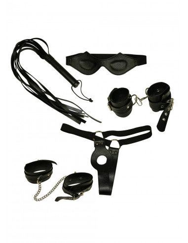 Zestaw-24904801001 BK Bondage Set-Opaska