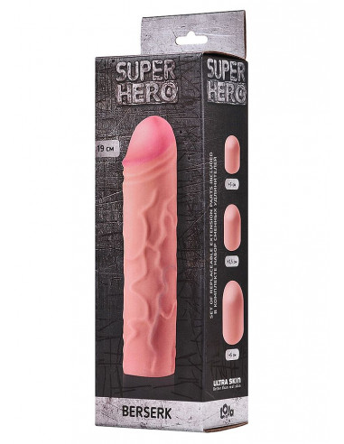 Stymulator-Penis sleeve SUPER HERO Berserk